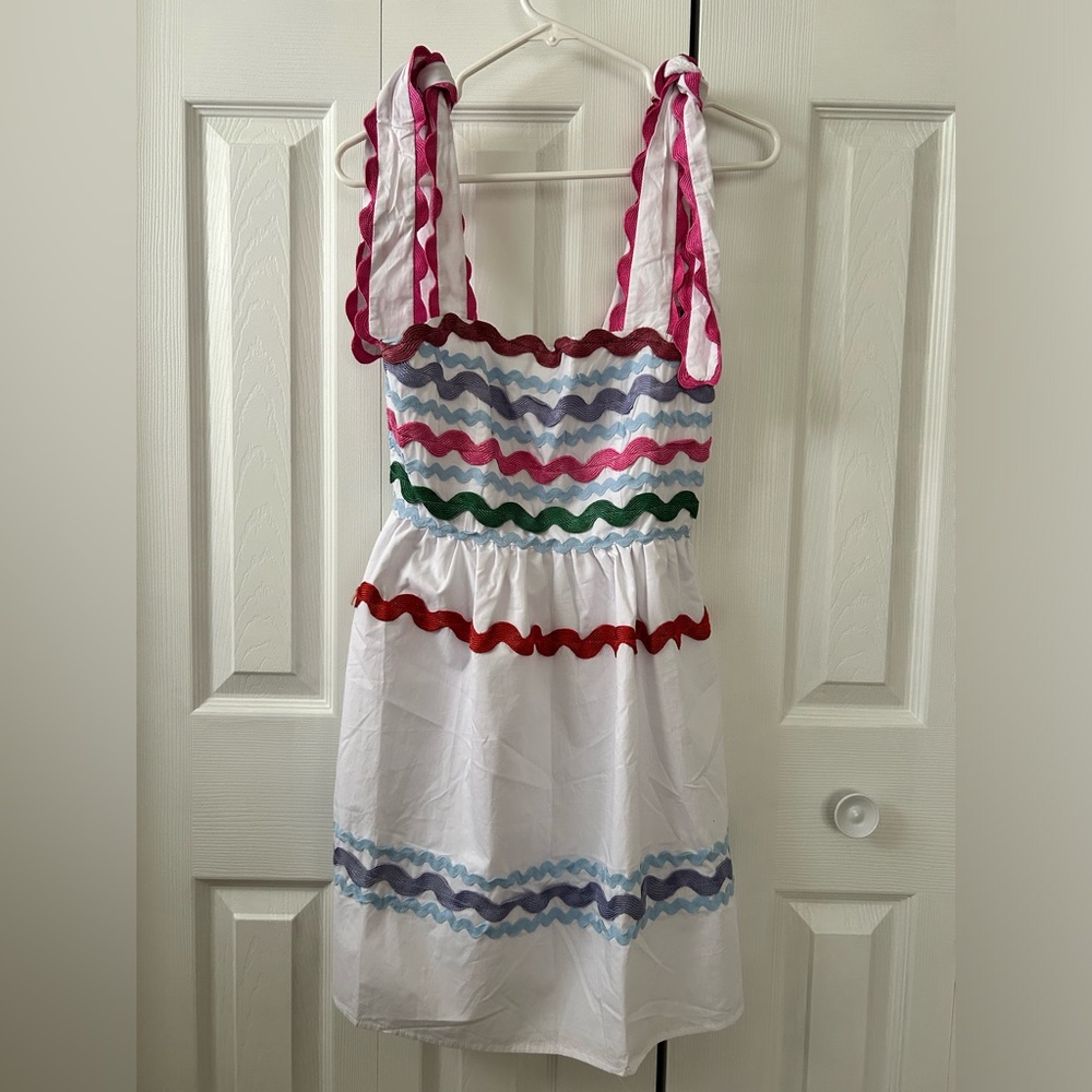 Staccato Ribbon Dress XS